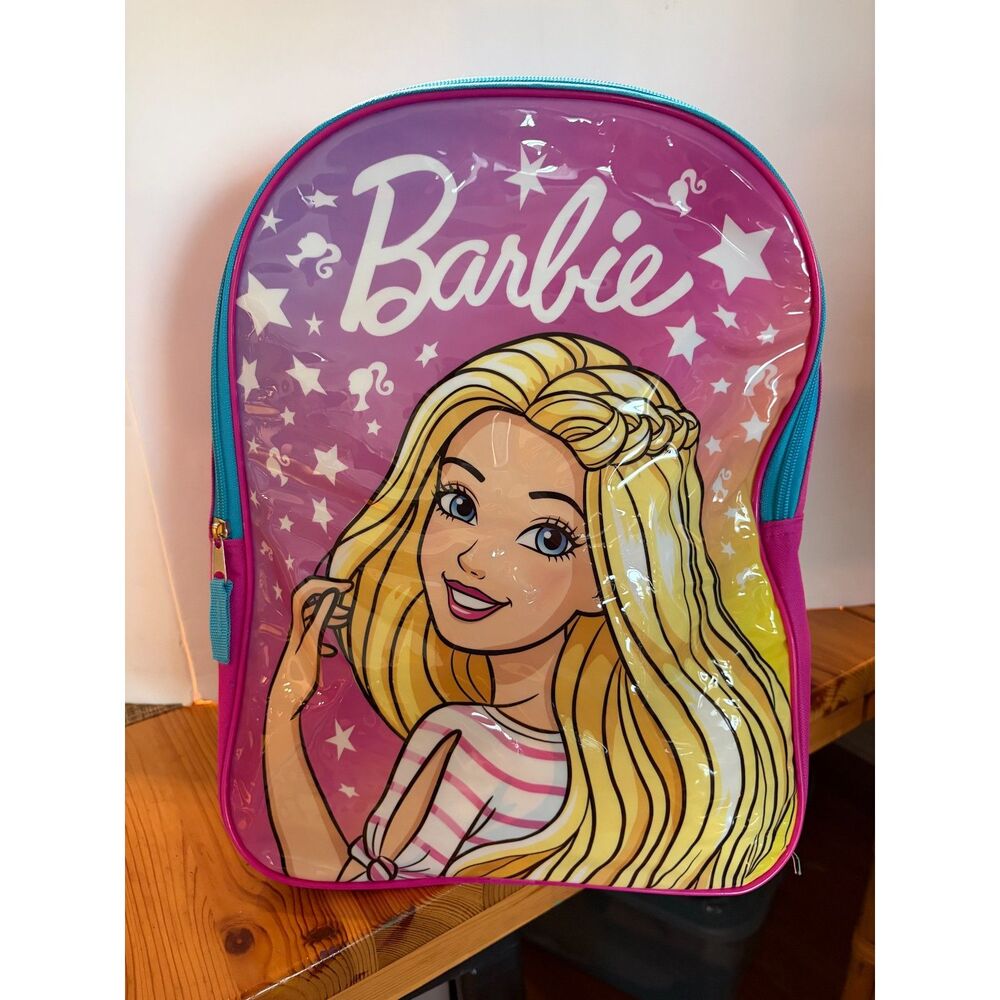Barbie Standard Size Backpack-New